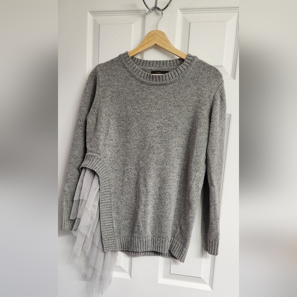 THML Gray Crew Neck Sweater